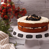 Pastel de Vainilla Blueberries KETO